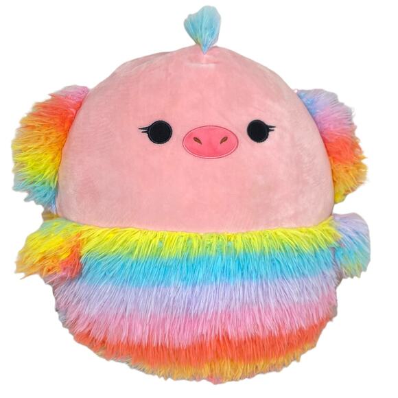 Squishmallow Kellytoy Elda the Ostrich Plush 18"